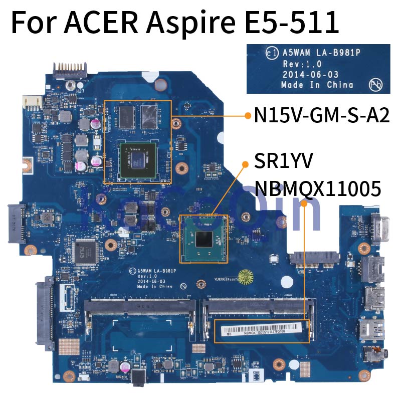 ACER Aspire E5-511 Celeron N2940 Ʈ   NB..